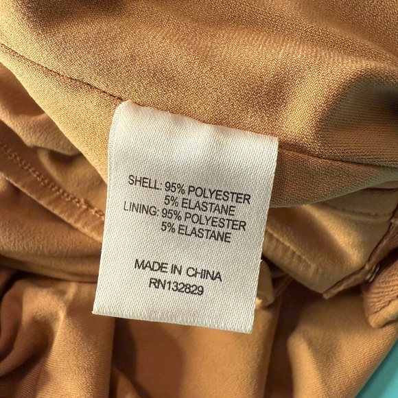 Revolve Majorelle Dani Bodysuit One Shoulder in Toffee Nude Size Small - Picture 4 of 5